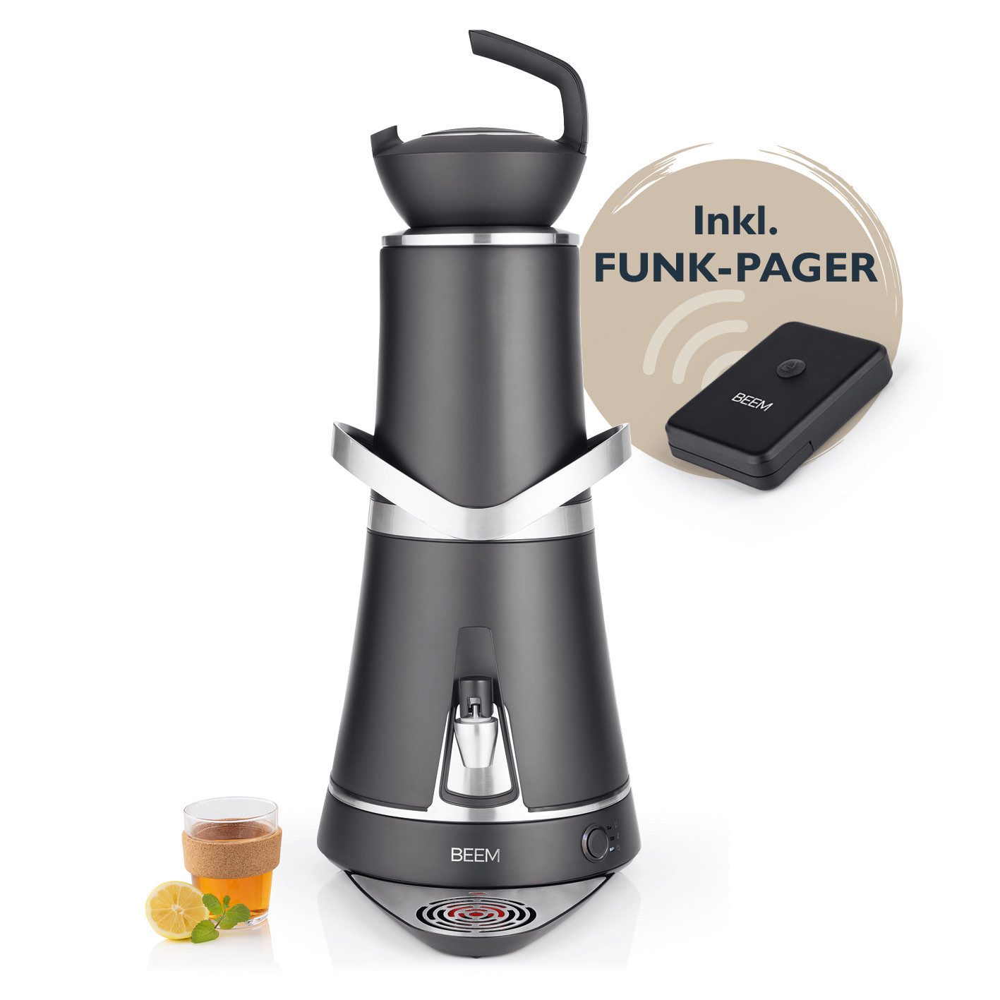 سماور برقی بیم آلمان - مدل BEEM Teebereiter Amira ظرفیت 10 لیتر - انتخابی فوق العاده برای سرو چای در رسنوران ها و هتل ها